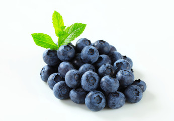 Fresh blueberries