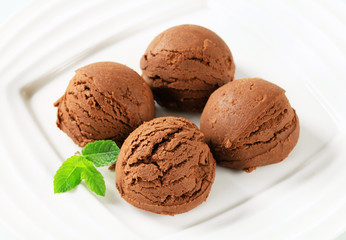 Chocolate ice cream