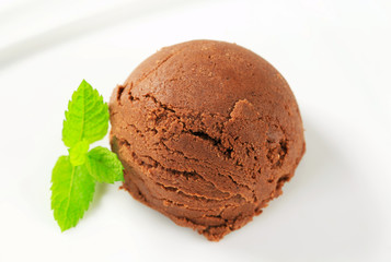 Chocolate ice cream