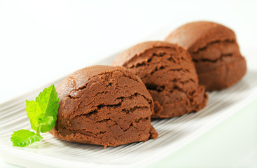 Chocolate ice cream