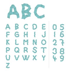 paper alphabet letters