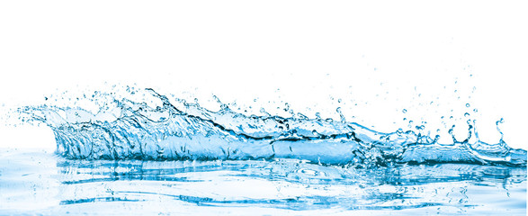 a crown shaped water splash