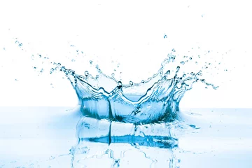 Meubelstickers water splash © kubais