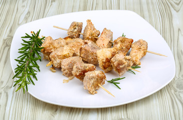 Chicken skewer