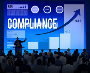 Compliance Rules Law Follow Regulation Concept