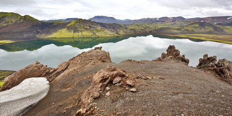Alftavatn lake, Iceland