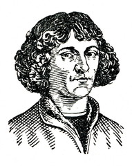 Nicolaus Copernicus, Polish Renaissance mathematician and astronomer - obrazy, fototapety, plakaty