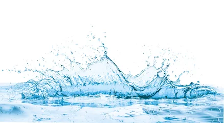 Fotobehang Water water plons