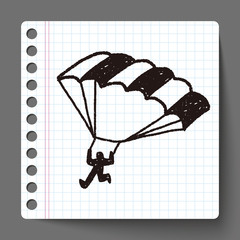 doodle parachute