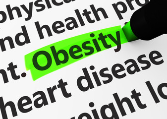 Obesity Healthcare Concept