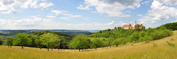 Panoramafoto Leuchtenburg / Thüringen