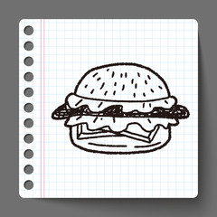 Doodle Hamburger