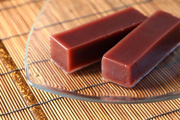 水羊羹　夏の菓子
