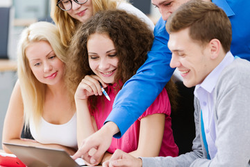 Students at lesson