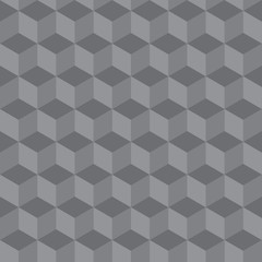abstract seamless geometric pattern 3 D illusion