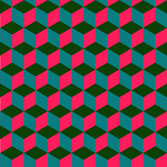 geometric bright seamless pattern