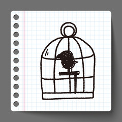 doodle birdcage