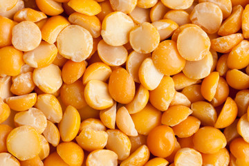 Background from peas