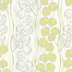 Seamless pattern of abstract branches.