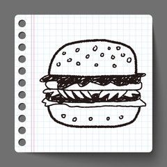 Doodle Hamburger