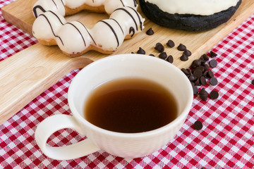 Doughnut or Donut Coffee Break