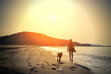 Walk on the beach