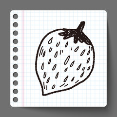 Strawberry doodle