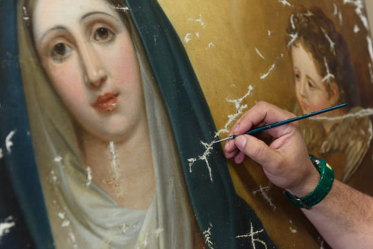 pittura e restauro