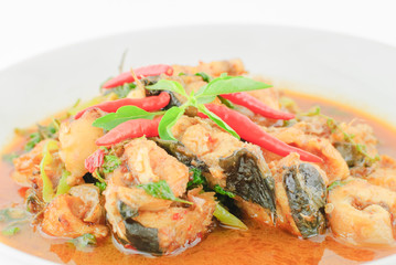 Spicy Fried Stir Catfish