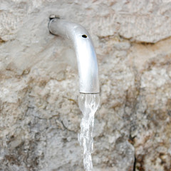 old water tap