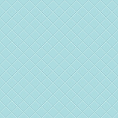 Diagonal Turquoise Tiles Seamless Pattern