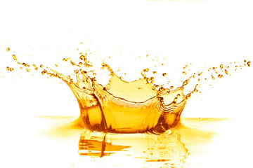 orange juice splash