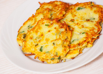 Fried potato pancake