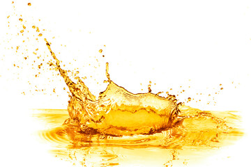 orange juice splash
