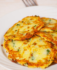 Fried potato pancake