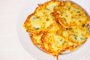Fried potato pancake