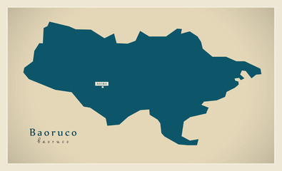 Modern Map - Baoruco DO