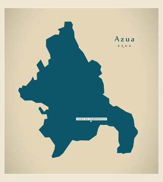 Modern Map - Azua DO