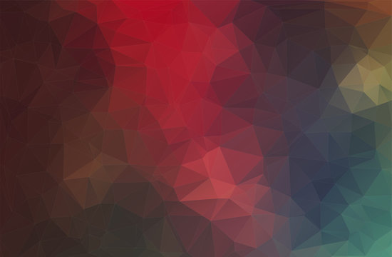 Purple Vector Background With Triangles