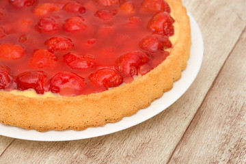 Erdbeerkuchen