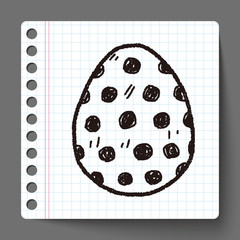 Easter egg doodle
