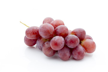 Grape on the white background. Fresh  berry.
