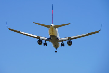 Avion de ligne départ en vacances !