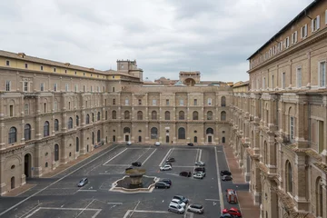 Deurstickers Vatican Museum building © LevT
