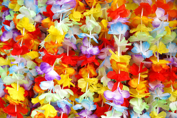 colorful garlands