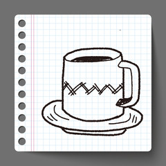 coffee cup doodle