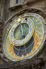 Fototapeta na wymiar Prague Orloj Astronomical Clock