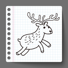 deer doodle