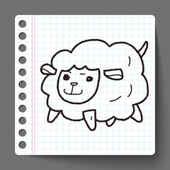 sheep doodle