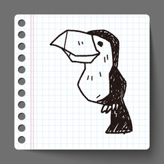 toucan doodle